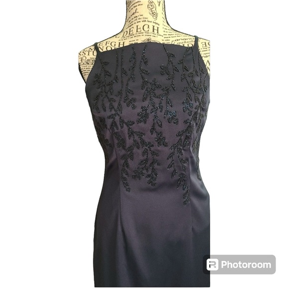 CDC Navy formal dress size 6 - Picture 3 of 7